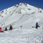 Rast am Lareinferner Joch (zum Vergrößern anklicken)