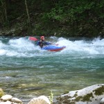 Sylvia im Kampf mit einer Walze